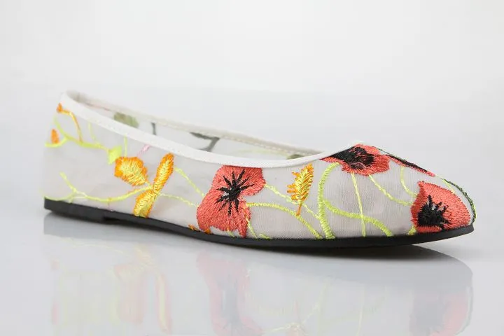 Round Toe Womens Ballet Flats